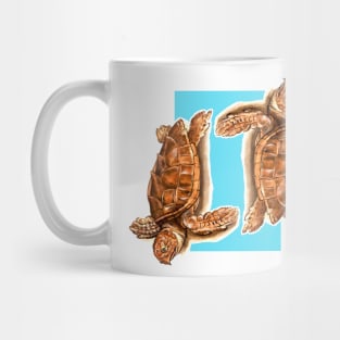 Turtles Drawing Mug